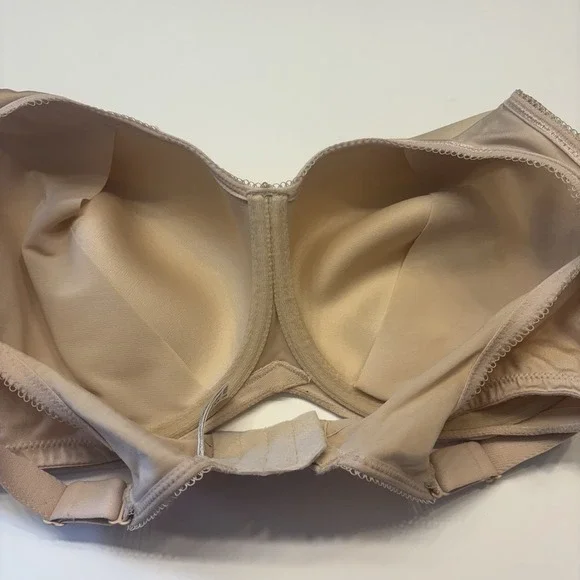 Wacoal 853192 Basic Beauty Spacer Underwire T-Shirt Bra 40DDD Sand Full Coverage - Picture 6 of 7